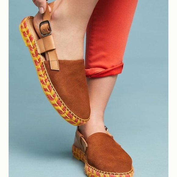 Anthropologie Shoes - Anthropologie Slingback Espadrilles